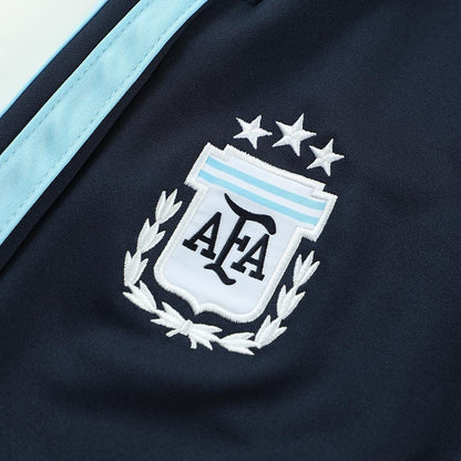Argentina Mens Training Tracksuit Kit 2026 Navy