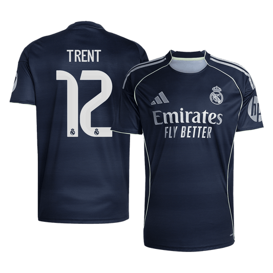 TRENT #12 Real Madrid Mens Away Soccer Jersey 2025/26 Navy [PREMIUM]