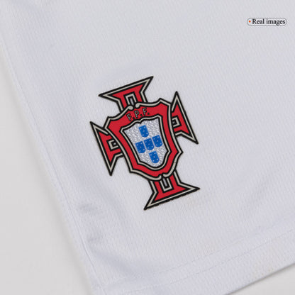 Portugal Kids Away Soccer Kit World Cup 2026 White