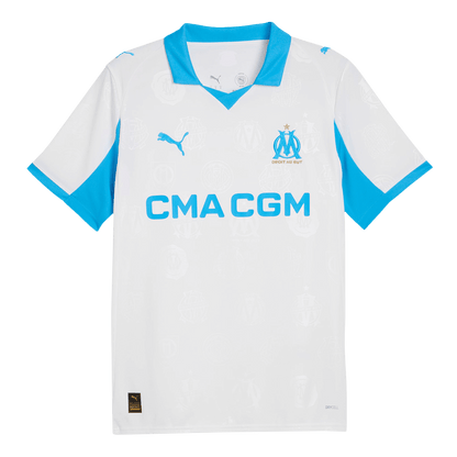 RABIOT #25 Marseille Mens Home Soccer Jersey 2025/26 White