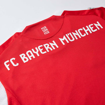 OLISE #17 Bayern Munich Mens Home Soccer Jersey 2025/26 Red - Player Version