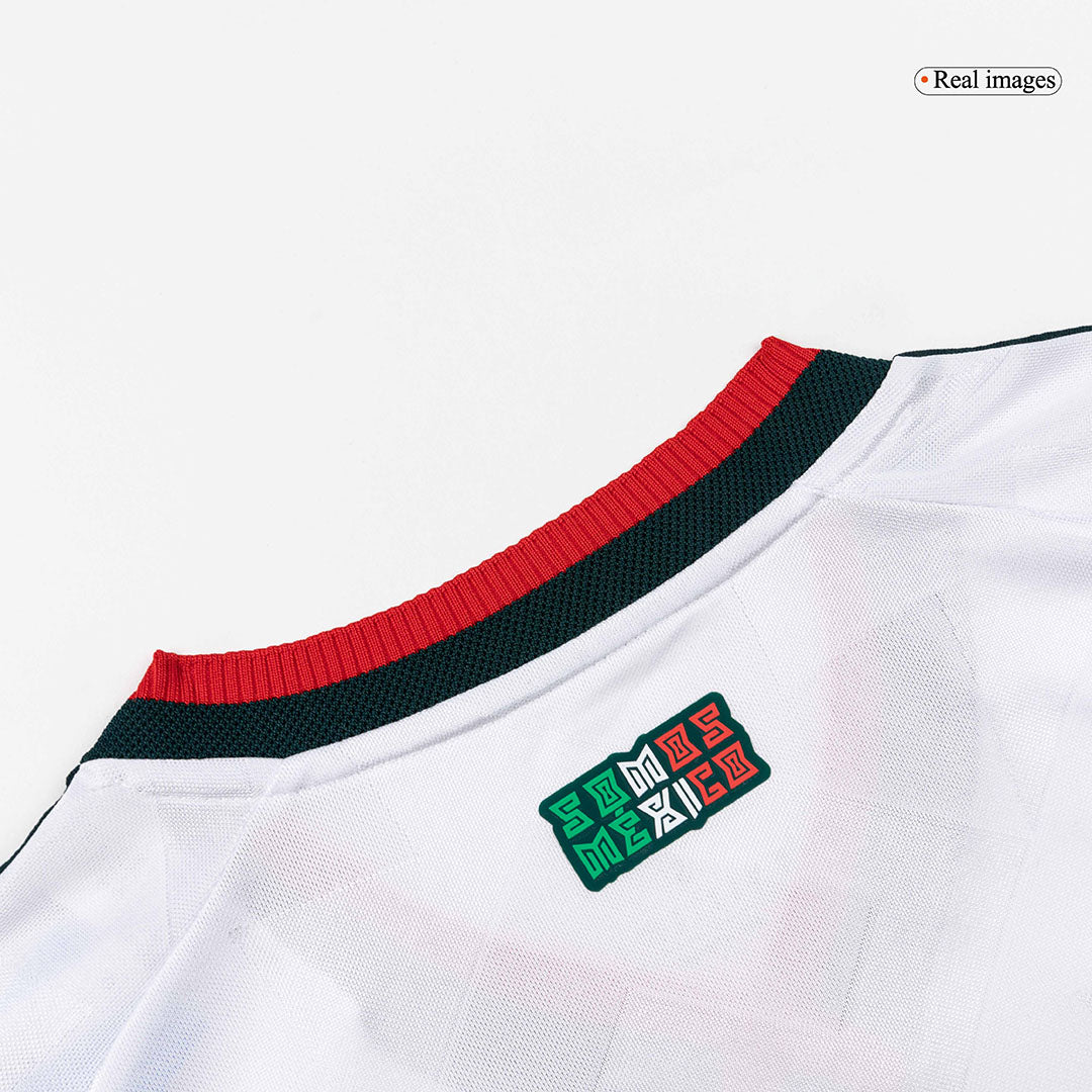 Mexico Mens Away Soccer Jersey World Cup 2026 White - Player Version