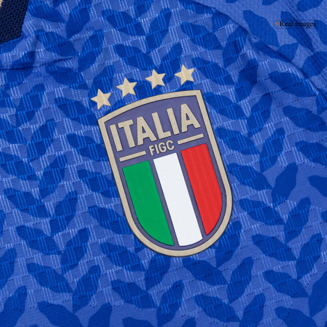 DARMIAN #13 Italy Mens Home Soccer Jersey World Cup 2026 Blue - Player Version