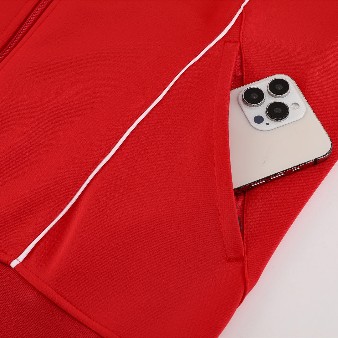 Bayern Munich Mens Training Tracksuit Kit 2025/26 Red