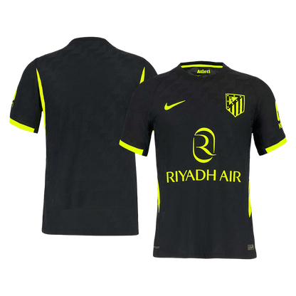 Atletico Madrid Mens Away Soccer Jersey 2026/27 Black