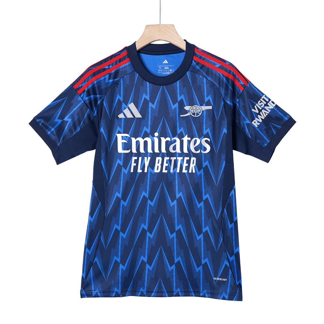 Arsenal Mens Away Soccer Jersey 2025/26 Blue