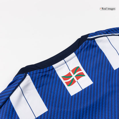 Real Sociedad Mens Home Soccer Jersey 2025/26 Blue&White