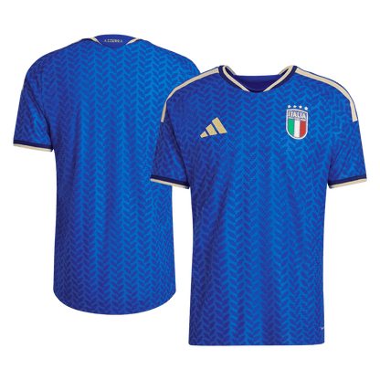 Italy Mens Home Soccer Jersey World Cup 2026 Blue - Player Version