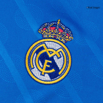 Real Madrid Womens Third Away Soccer Jersey 2025/26 Blue