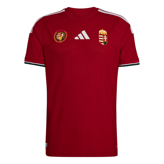 Hungría Mens Home Soccer Jersey World Cup 2026 Red - Player Version