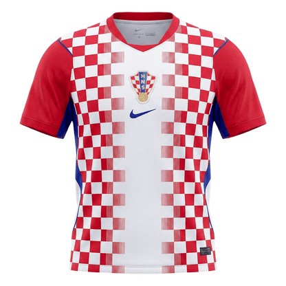 Croatia Mens Home Soccer Jersey World Cup 2026 Red&White