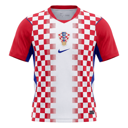 Croatia Mens Home Soccer Jersey World Cup 2026 Red&White