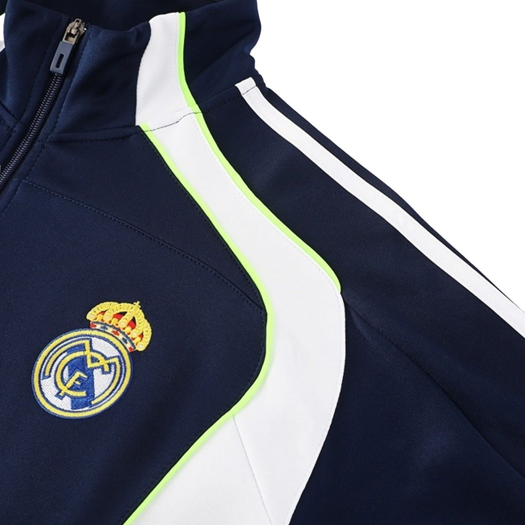 Real Madrid Mens Training Jacket 2025/26 Navy