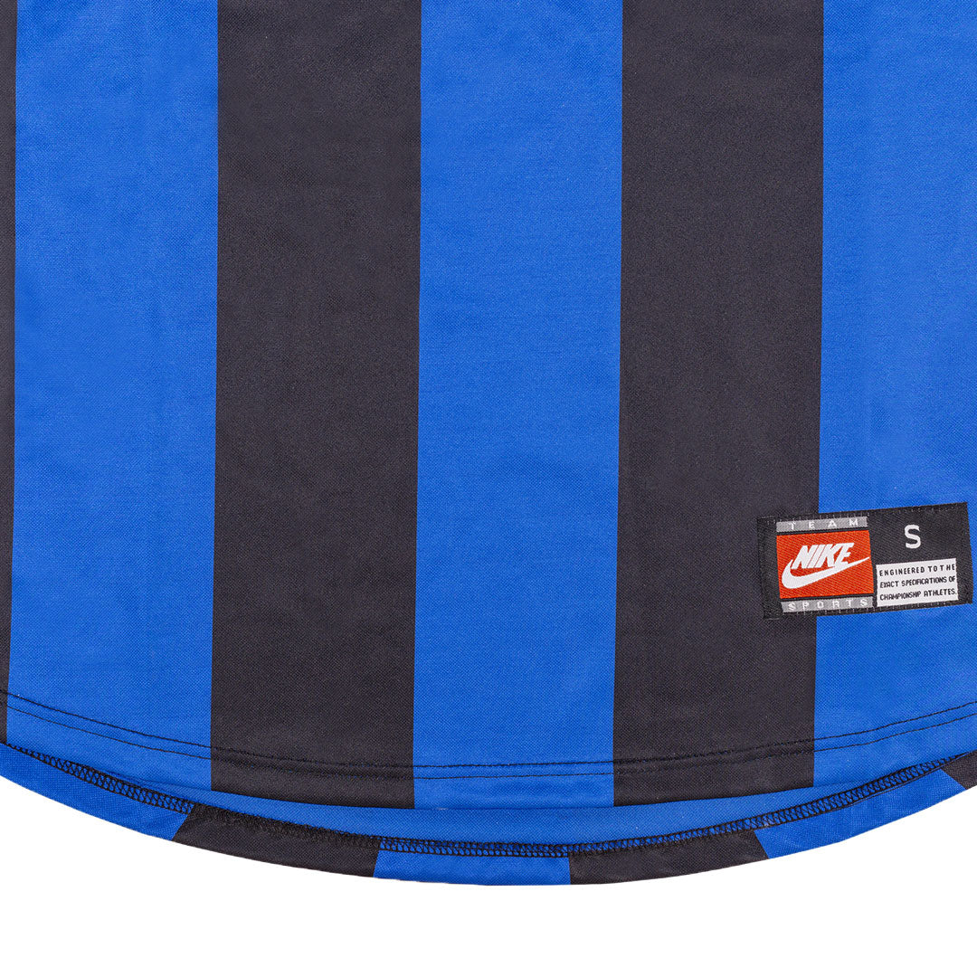 Retro RONALDO #9 Inter Milan Mens Home Soccer Jersey 1999/00 Blue&Black