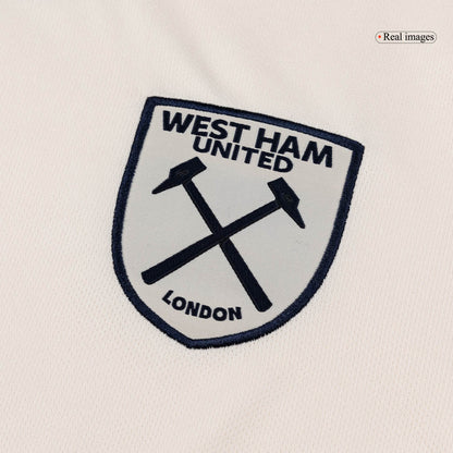 West Ham United Mens Away Soccer Jersey 2025/26 White