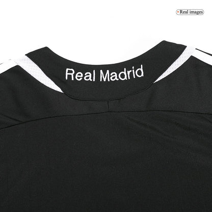 Retro SERGIO RAMOS #4 Real Madrid Mens Away Soccer Jersey 2006/07 Black