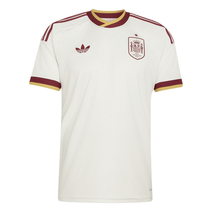 Spain Mens Away Soccer Jersey World Cup 2026 White
