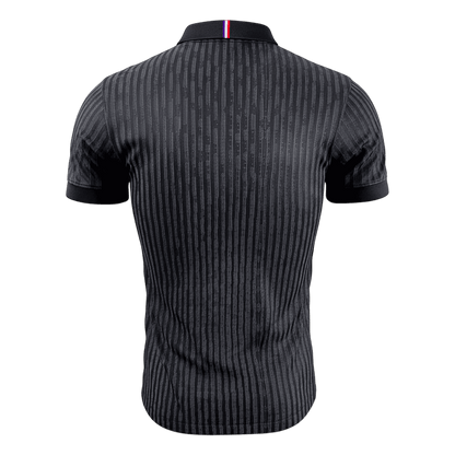 PSG Mens Fourth Away Soccer Jersey 2025/26 Black - Player Version