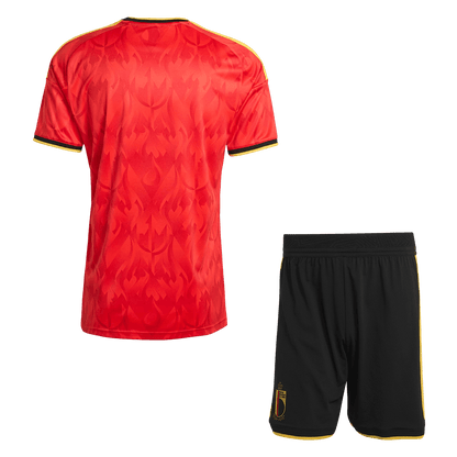 Belgium Mens Home Soccer Kit World Cup 2026 Red