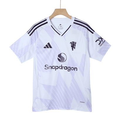 MOUNT #7 Manchester United Mens Away Soccer Jersey 2025/26 White