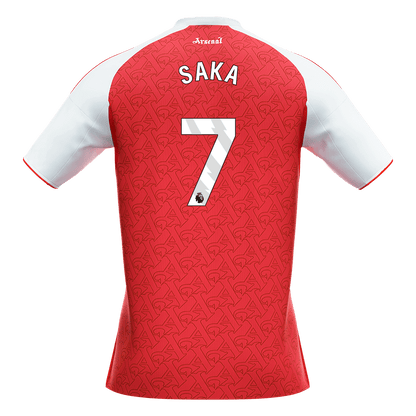 SAKA #7 Arsenal Mens Home Soccer Jersey 2025/26 Red [PREMIUM]
