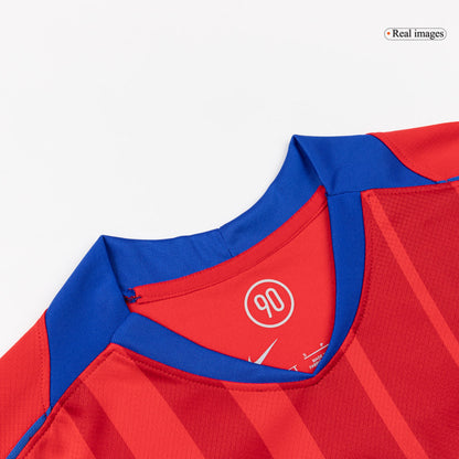PSG Mens Long Sleeve Soccer Jersey 2025/26 Red