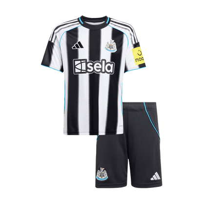 Newcastle United Kids Home Soccer Kit 2025/26 Black&White