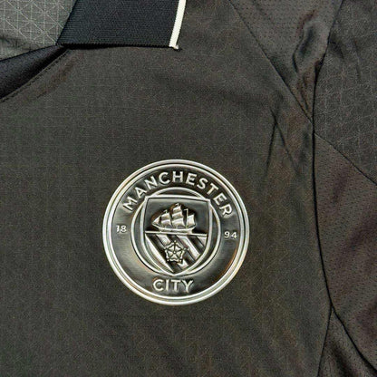 RODRIGO #16 Manchester City Mens Away Soccer Jersey 2025/26 Black - Player Version