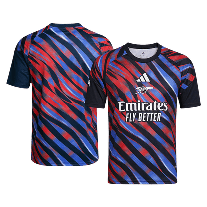 Arsenal Mens Pre-Match Soccer Jersey 2025/26 Blue&Red