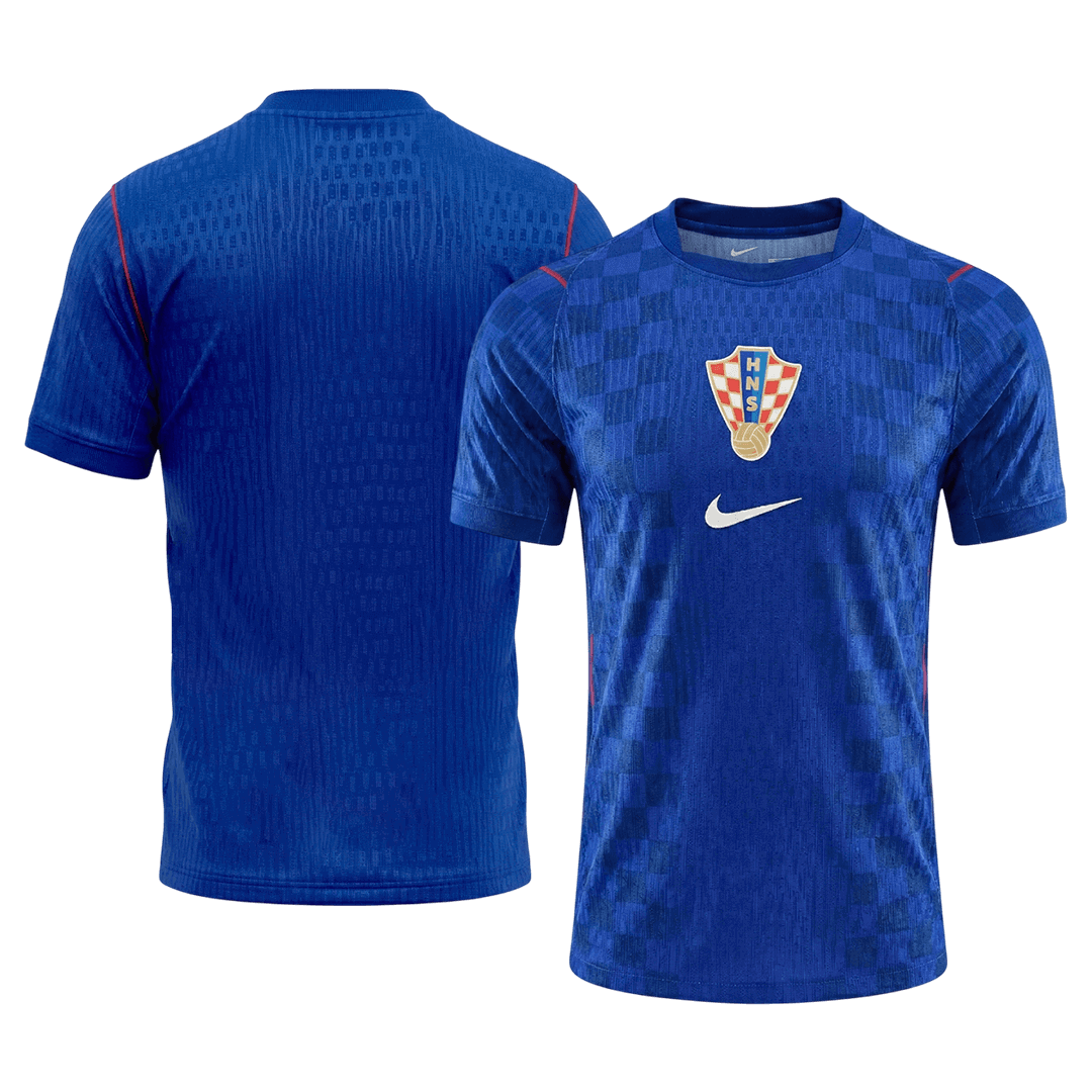 MODRIĆ #10 Croatia Mens Away Soccer Jersey World Cup 2026 Blue - Player Version