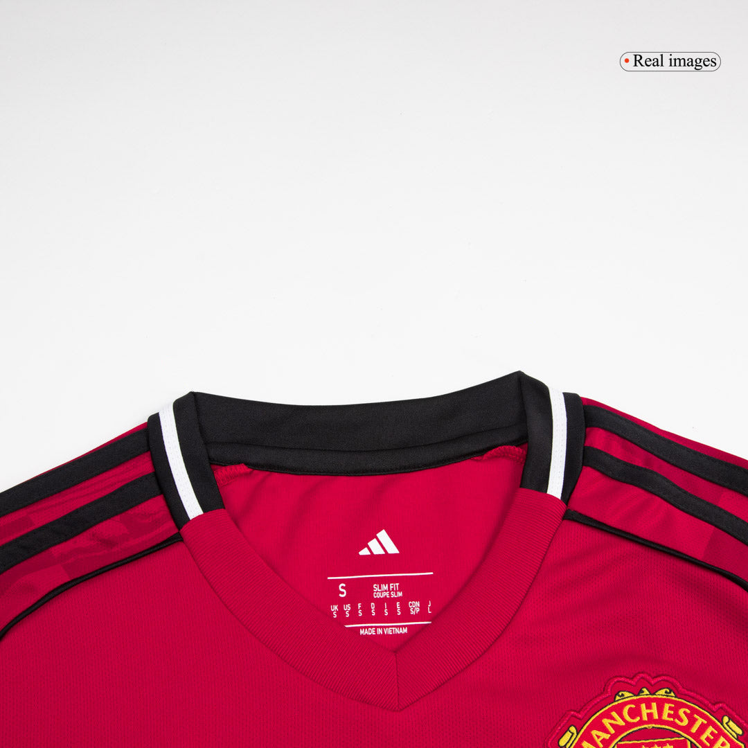 MOUNT #7 Manchester United Mens Home Soccer Jersey 2025/26 Red [PREMIUM]