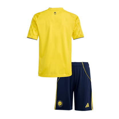 Al Nassr Kids Home Soccer Kit 2025/26 Yellow