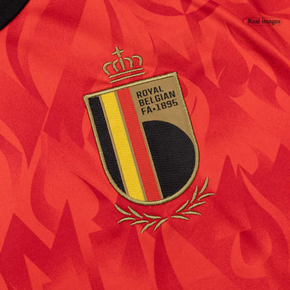 DE BRUYNE #7 Belgium Mens Home Soccer Jersey World Cup 2026 Red