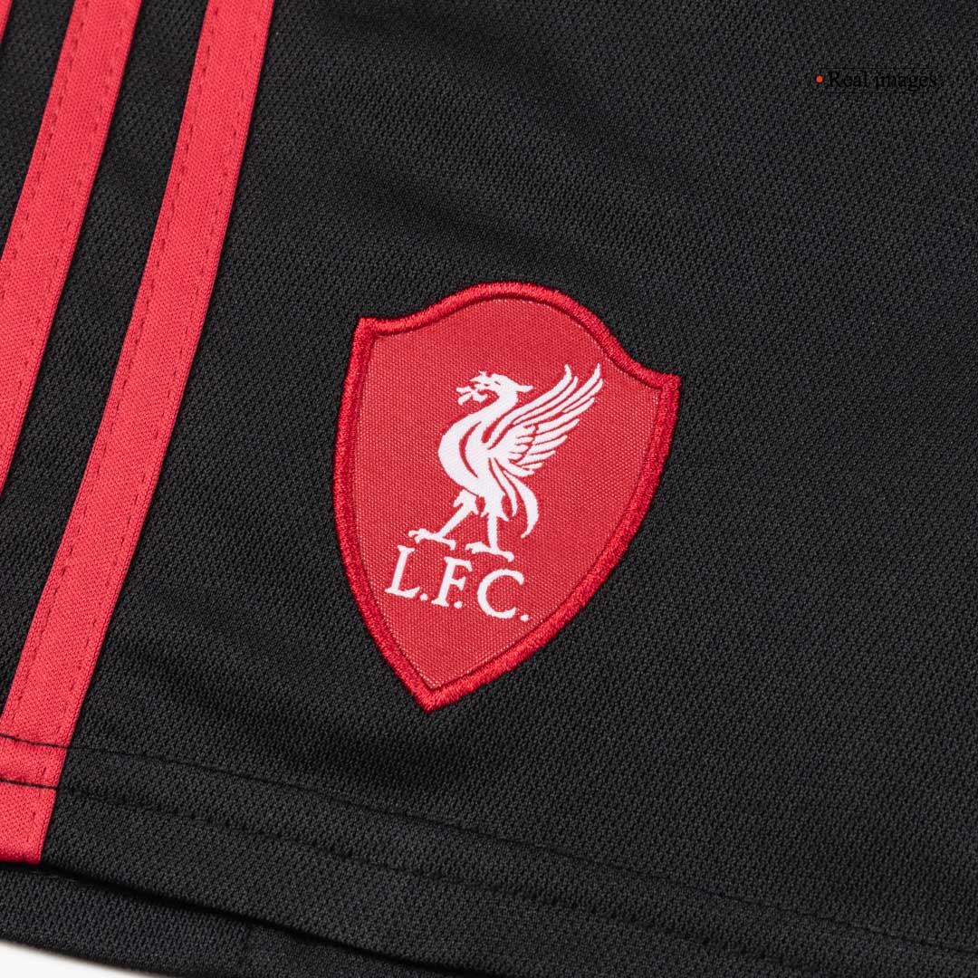 Liverpool Kids Away Soccer Full Set 2025/26 White