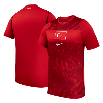 Turkey Mens Home Soccer Jersey World Cup 2026 Red