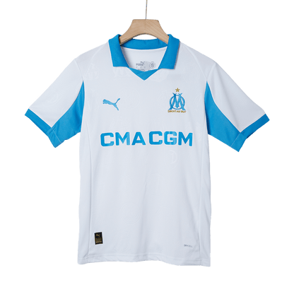 Marseille Mens Home Soccer Jersey 2025/26 White