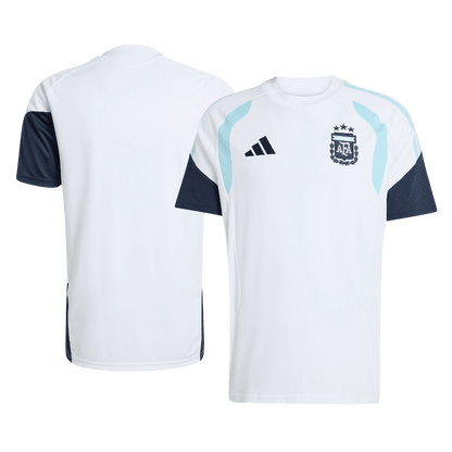 Argentina Mens Pre-Match Soccer Jersey World Cup 2026 White