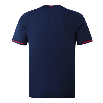 Olympique Lyonnais Mens Away Soccer Jersey 2025/26 Navy - Player Version