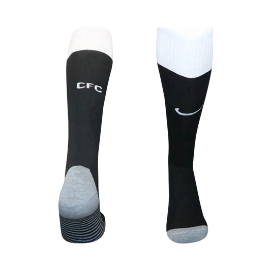 Chelsea Kids Third Away Soccer Socks 2025/26 Black [PREMIUM]