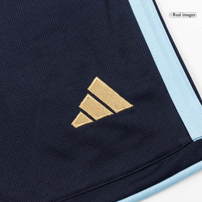 Argentina Mens Home Soccer Shorts World Cup 2026 Navy [PREMIUM]