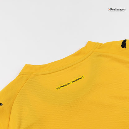 Borussia Dortmund Mens Home Soccer Jersey 2025/26 Yellow