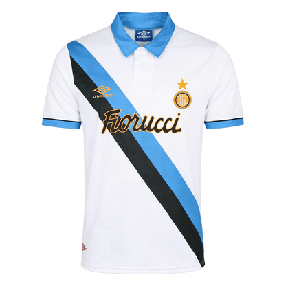 Retro Inter Milan Mens Away Soccer Jersey 1994/95 White