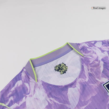 South Korea Mens Away Soccer Jersey World Cup 2026 Purple - Player Version
