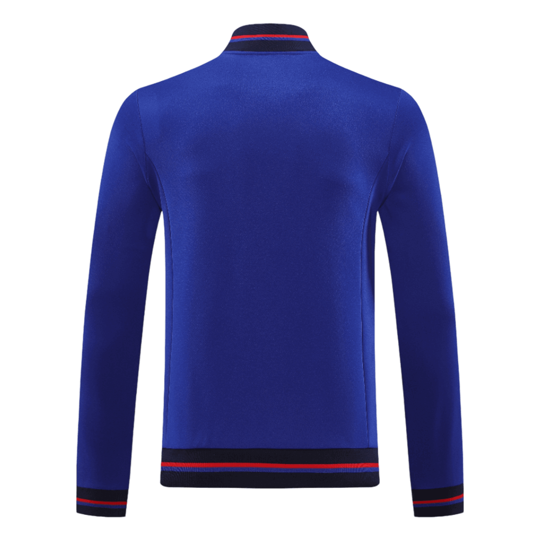 Olympique Lyonnais Mens Training Tracksuit Kit 2025/26 Blue
