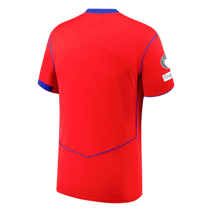 PSG Mens Third Away Soccer Jersey 2025/26 Red