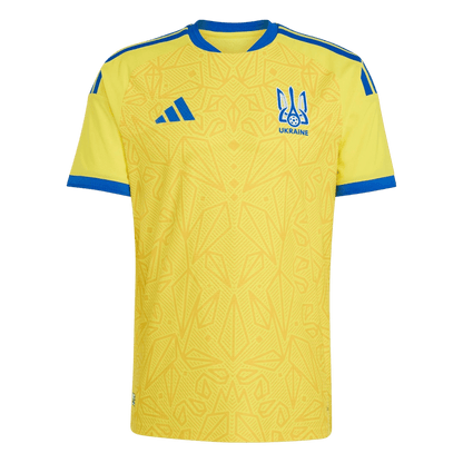 Ukraine Mens Home Soccer Jersey World Cup 2026 Yellow