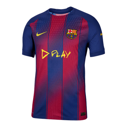 Barcelona Mens Home Soccer Jersey 2025/26 Red&Blue - Player Version
