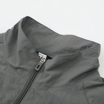 Real Madrid Mens Windbreaker Jacket 2025/26 Gray