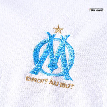 Marseille Kids Home Soccer Kit 2025/26 White