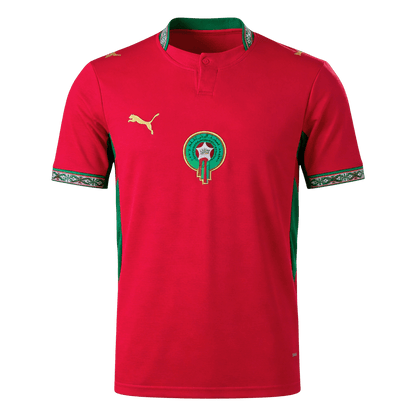 Morocco Mens Home Soccer Jersey World Cup 2026 Red